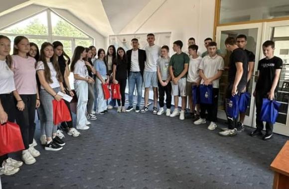 m