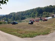 osmaci pozar helikopter