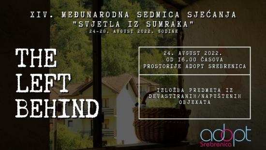 Srebrenica izlozba predmeta